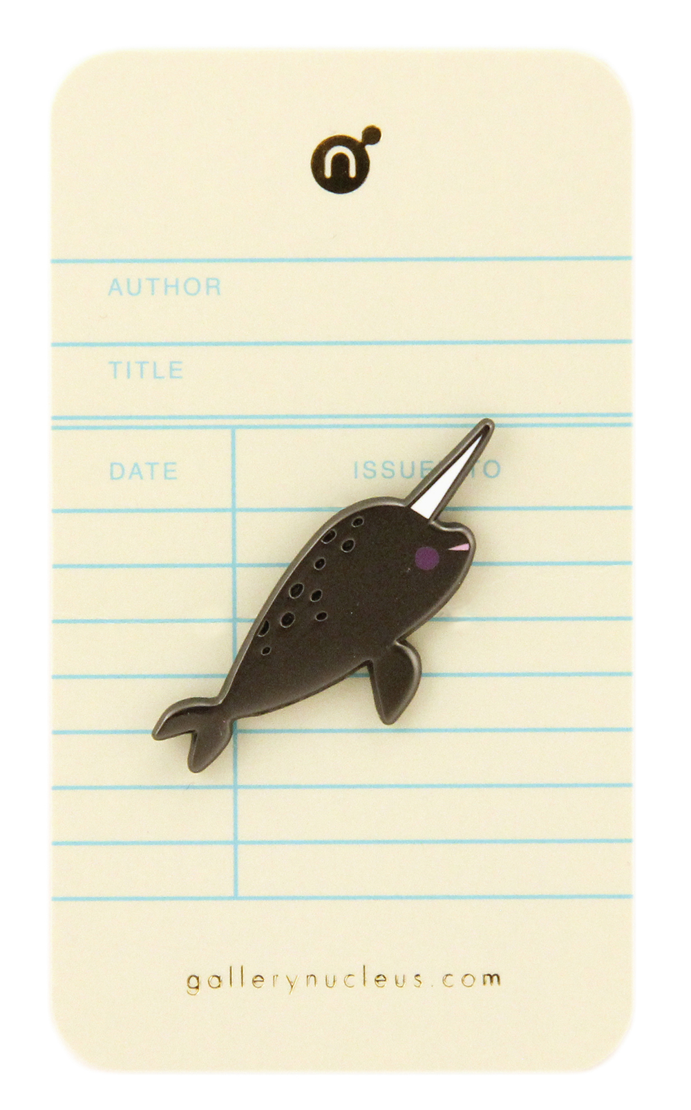 Joey Chou Narwhal Pin- Nucleus Enamel Pin, Joey Chou Joey Chou Narwhal Pin- Nucleus Enamel Pin, Joey Chou