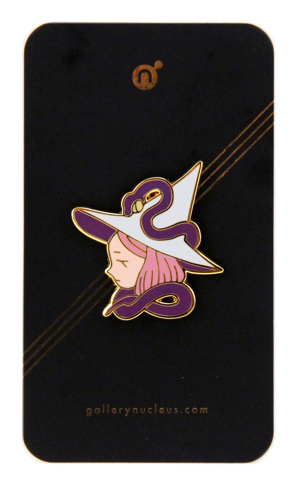 Serpent Witch by Heikala Pin - Nucleus Enamel Pin, Heikala Serpent Witch by Heikala Pin - Nucleus Enamel Pin, Heikala