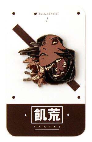 Famine - Ameorry Luo Enamel Pin, Ameorry Luo