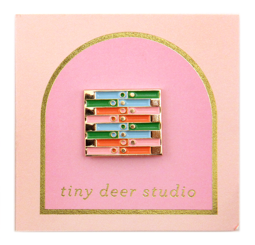 Keys Enamel Pin - Tiny Deer Studio Keys Enamel Pin - Tiny Deer Studio