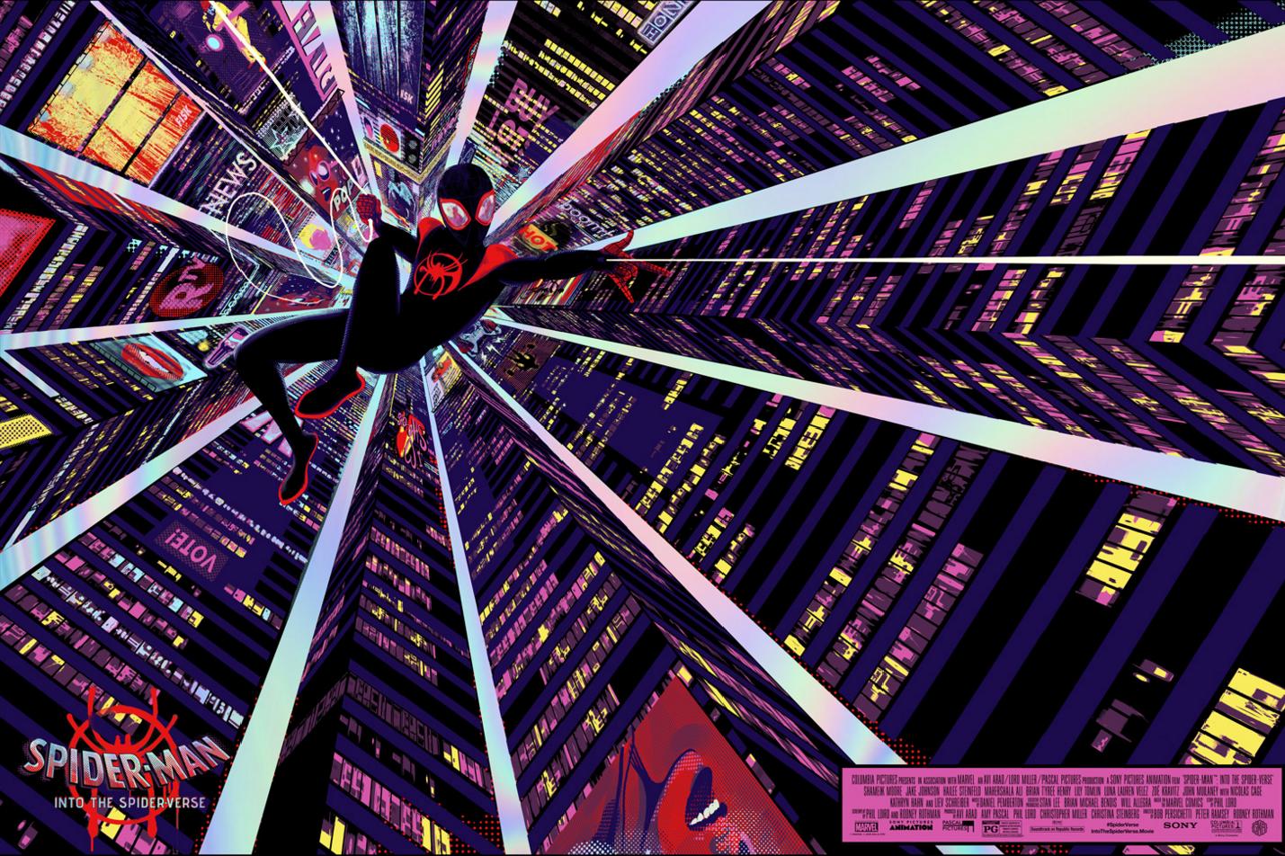 Spider-Man: Into the Spider-Verse Thornley (Foil Edition Print), Chris Thornley