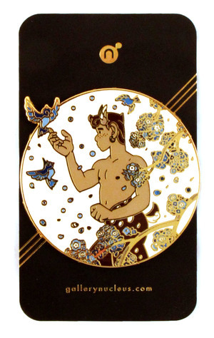 Sialia by Nico Delort - Nucleus Enamel Pin, Nico Delort Sialia by Nico Delort - Nucleus Enamel Pin, Nico Delort