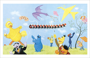 Fly a Kite - Love the Fur You're In (print), Harry McNaught Fly a Kite - Love the Fur You're In (print), Harry McNaught
