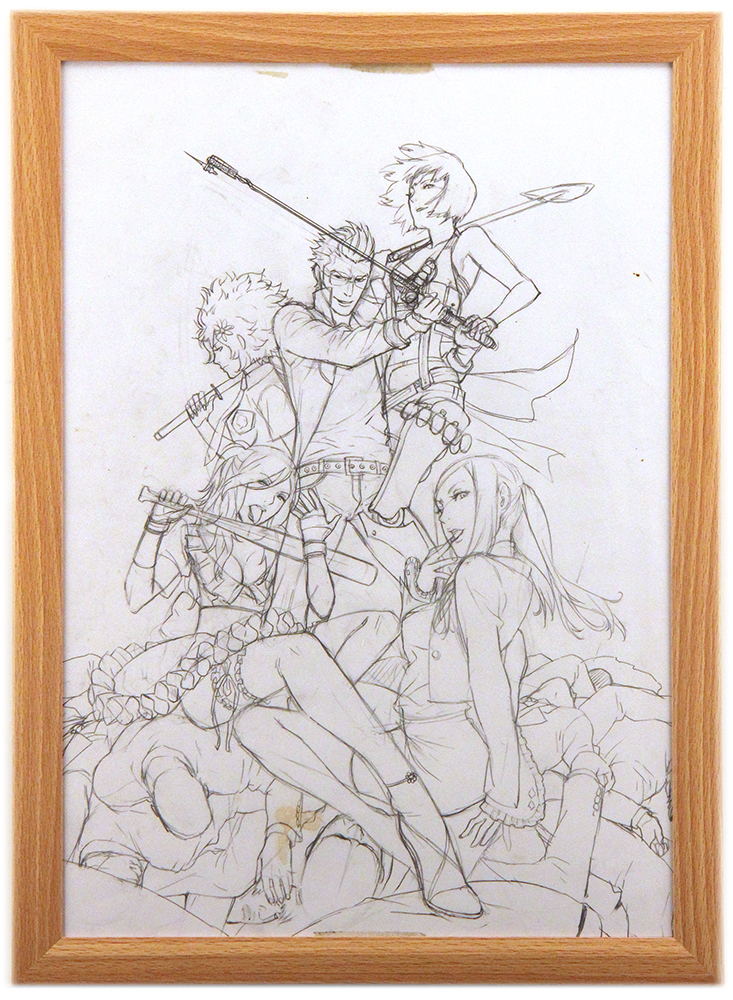 No More Heroes (Package Art), Yusuke Kozaki No More Heroes (Package Art), Yusuke Kozaki