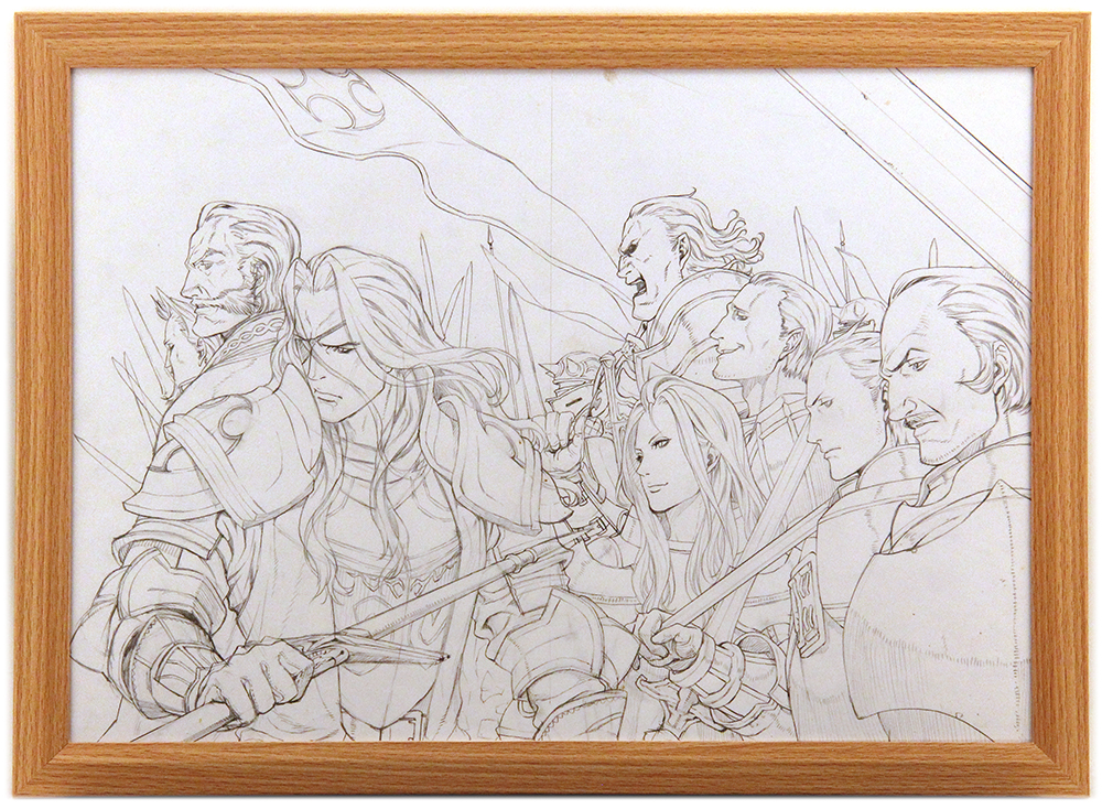 Tactics Ogre - Guest Illustration, Yusuke Kozaki Tactics Ogre - Guest Illustration, Yusuke Kozaki