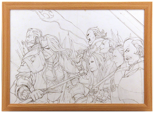 Tactics Ogre - Guest Illustration, Yusuke Kozaki Tactics Ogre - Guest Illustration, Yusuke Kozaki