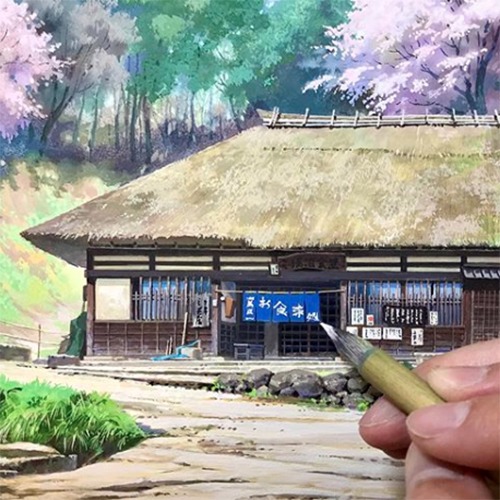 Painting the Ghibli Way: Yoichi Nishikawa Solo Exhibition