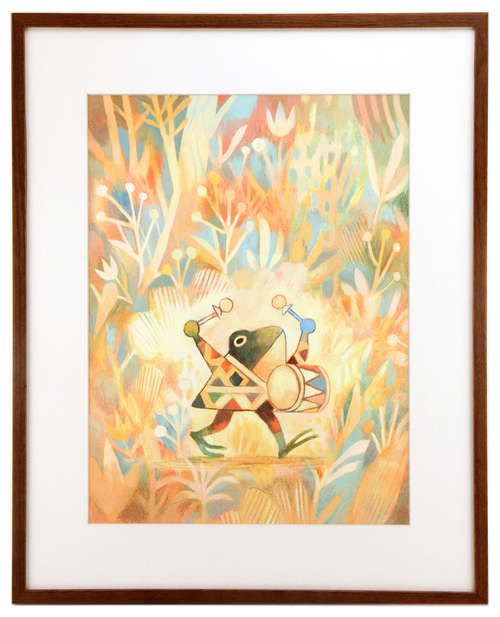 Pokko Cover (FRAMED Print), Matthew Forsythe Pokko Cover (FRAMED Print), Matthew Forsythe