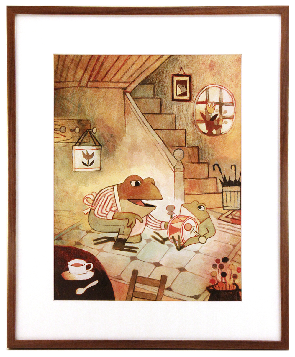 Pokko and Father (FRAMED print), Matt Forsythe Pokko and Father (FRAMED print), Matt Forsythe