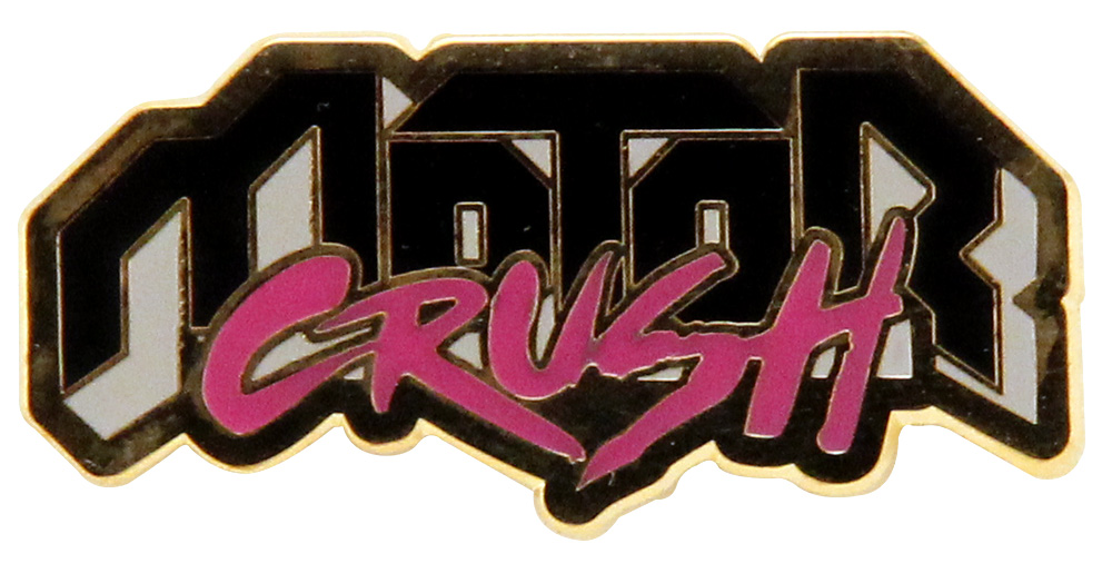 Motorcrush Pin, Babs Tarr Motorcrush Pin, Babs Tarr