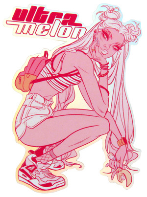 Booty Sticker, Babs Tarr Booty Sticker, Babs Tarr