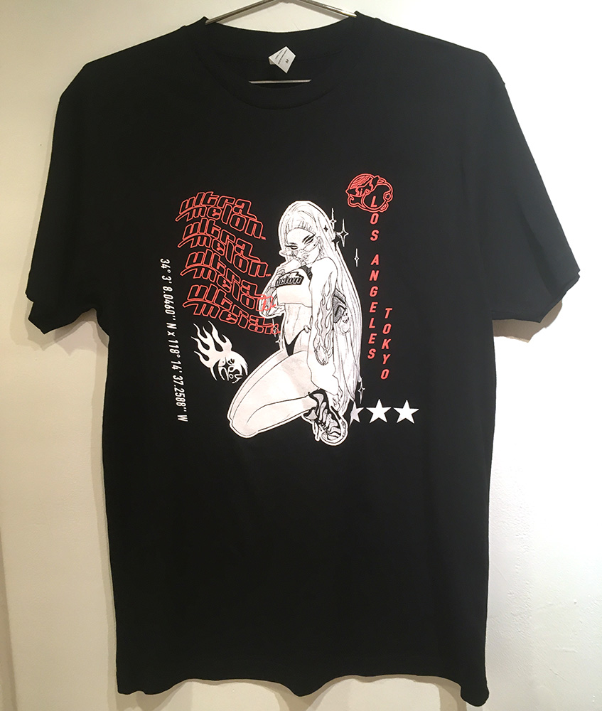 Ultramelon - Black Short-Sleeve, Babs Tarr Ultramelon - Black Short-Sleeve, Babs Tarr