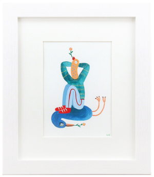 Bird Sit #1 (Patient Friend), Lisa Hanawalt