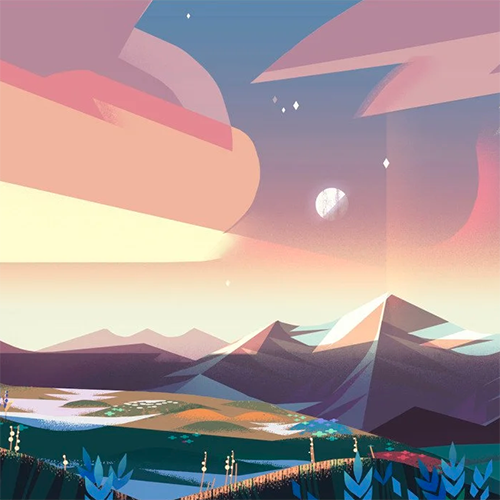 Vis  Dev & Background Design for Animation w/ Elle Michalka 