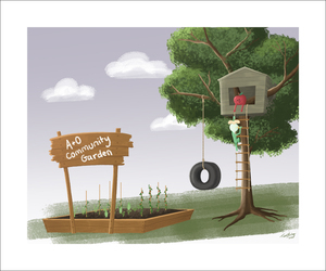 Apple and Onion Community Garden, Tara Hurley Apple and Onion Community Garden, Tara Hurley