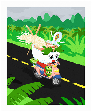 Riding in Hanoi, mark ingram Riding in Hanoi, mark ingram