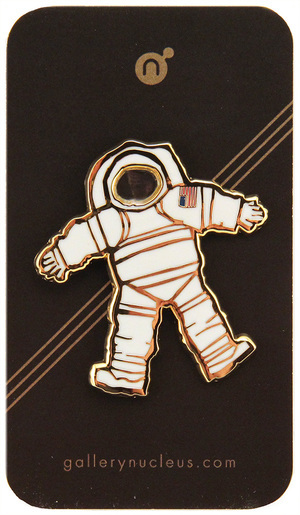 Space Suit 1 by Scott C. - Nucleus Enamel Pin, scott c Space Suit 1 by Scott C. - Nucleus Enamel Pin, scott c