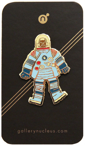 Space Suit 2 by Scott C. - Nucleus Enamel Pin, scott c Space Suit 2 by Scott C. - Nucleus Enamel Pin, scott c