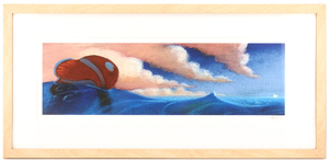 Sequence Pastel: Drop Off by Ralph Eggleston (Finding Nemo) - Framed Sequence Pastel: Drop Off by Ralph Eggleston (Finding Nemo) - Framed