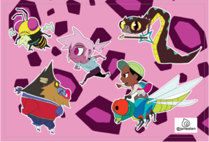 Kipo Sticker Sheet 1 Kipo Sticker Sheet 1