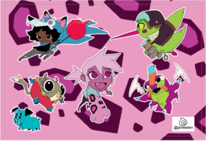Kipo Sticker Sheet 2 Kipo Sticker Sheet 2