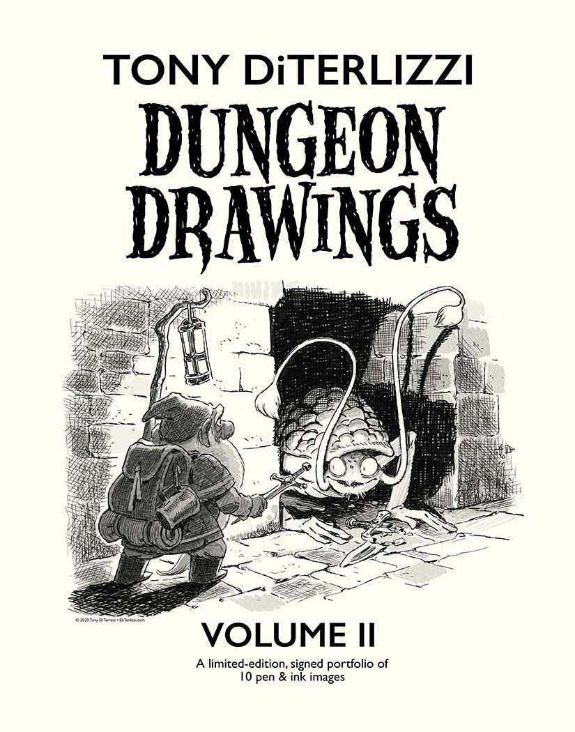 DUNGEON DRAWINGS by Tony DiTerlizzi DUNGEON DRAWINGS by Tony DiTerlizzi