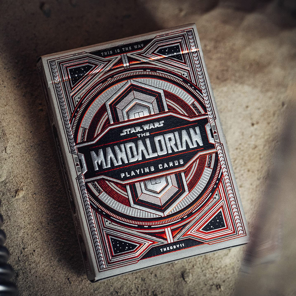 mandalorian cards playing