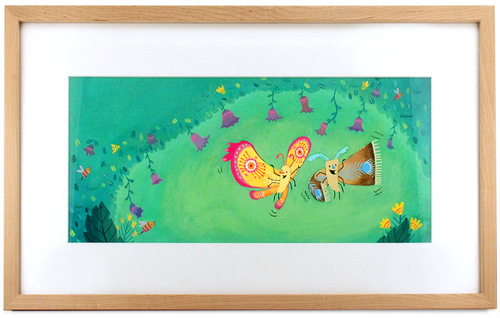 Moth & Butterfly: Ta-Da! pp 18-19, Ana Aranda