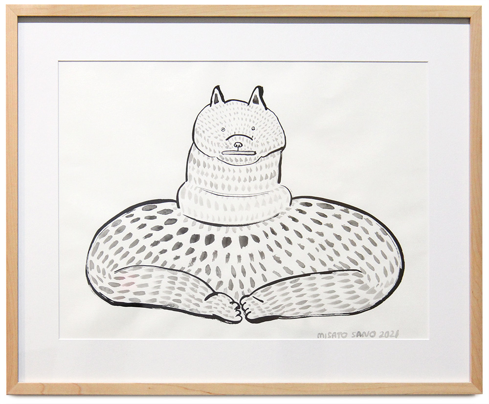 Boobs-shepherd (preliminary drawing), Misato Sano