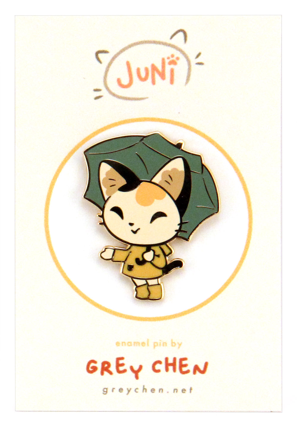 Juni The Cat - Umbrella, Grace Chen