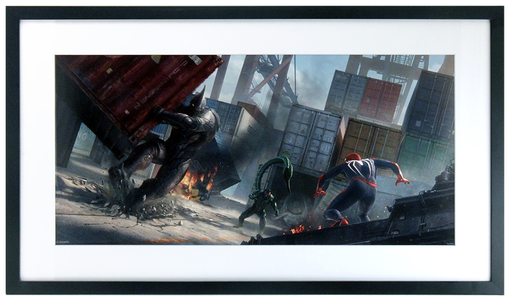 Marvel's Spider-Man: Rhino and Scorpion Concept (FRAMED PP), Insomniac Games