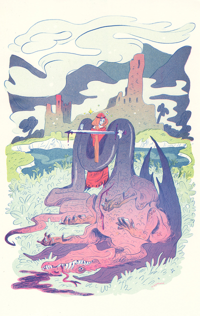 No Need for George (PRINT), Natalie Andrewson