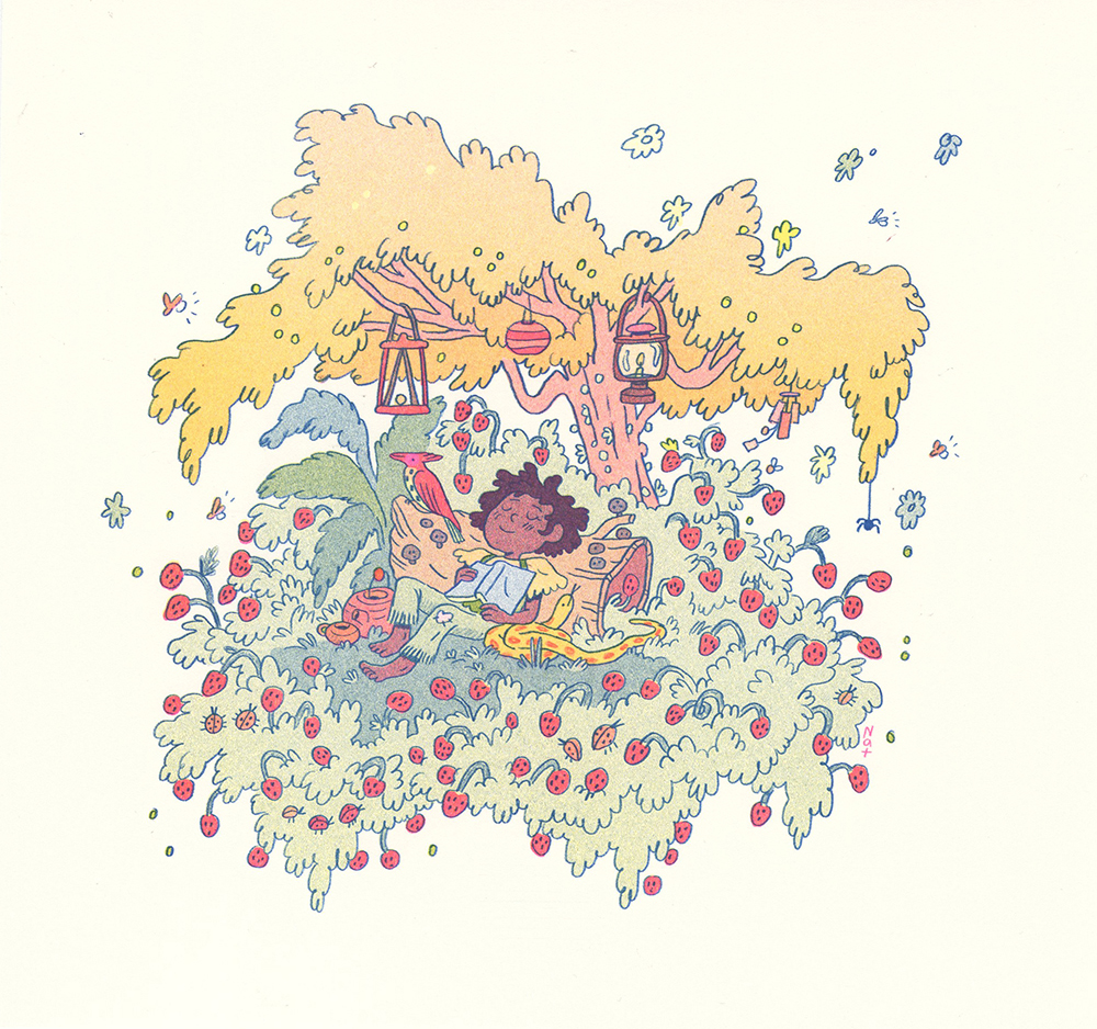 The Perfect Spot [RISOGRAPH], Natalie Andrewson