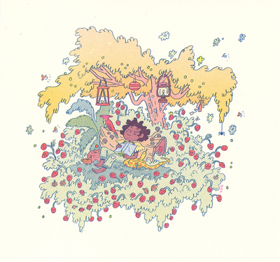 The Perfect Spot [RISOGRAPH], Natalie Andrewson