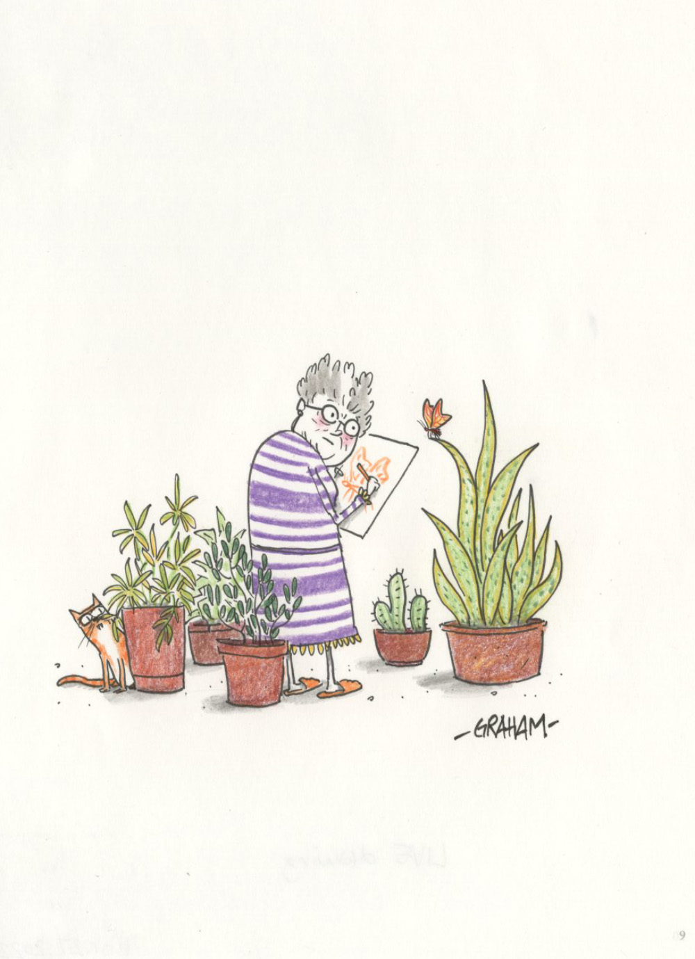 Doodle 69 - Live drawing, Graham Annable Doodle 69 - Live drawing, Graham Annable