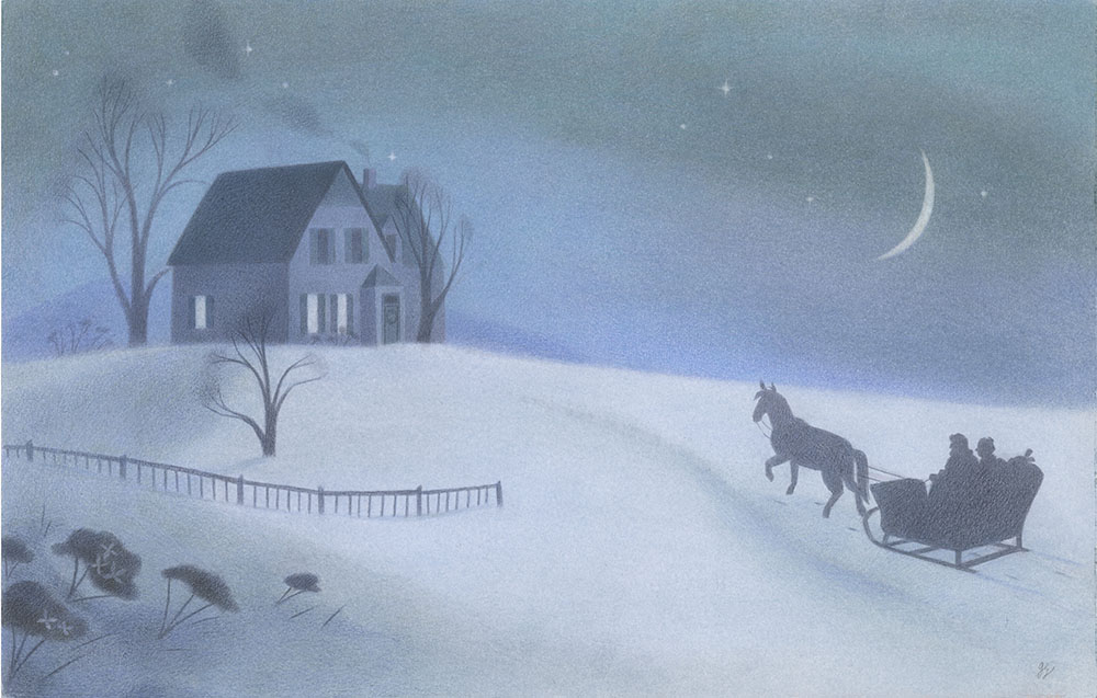 Merry Christmas, Anne 2- Unframed, Genevieve Godbout