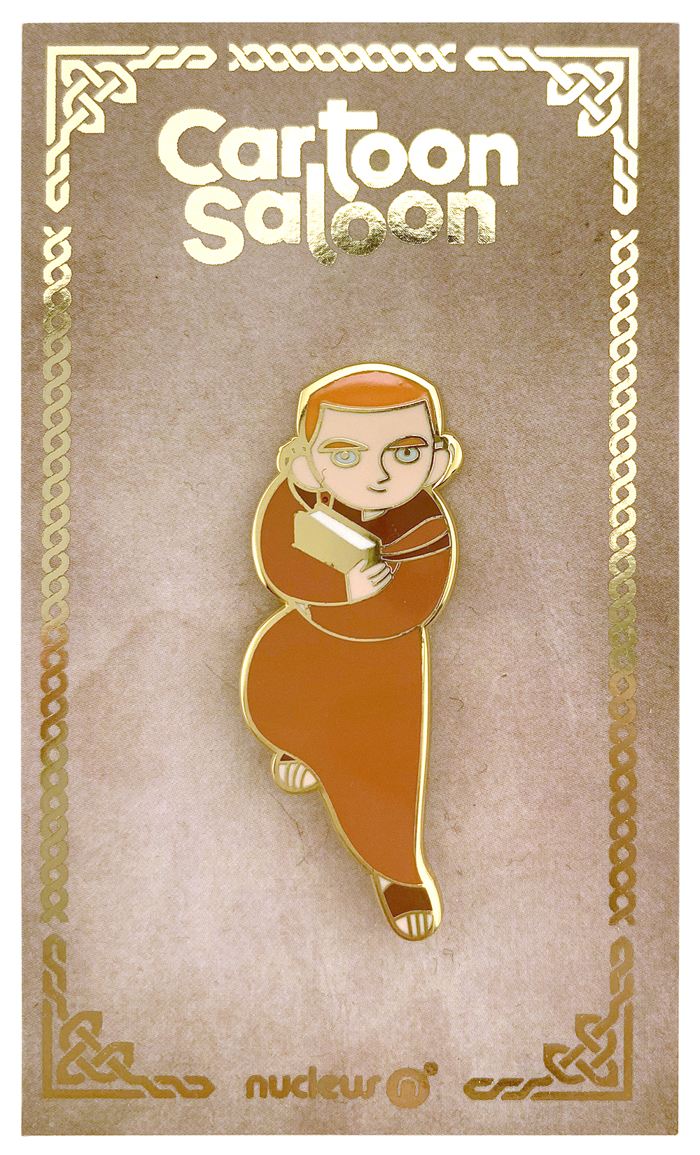Secret of Kells Brendan - Cartoon Saloon x Nucleus Enamel Pin - Nucleus |  Art Gallery and Store