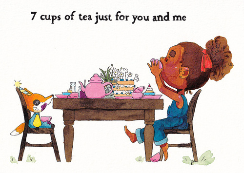 Seven Cups of Tea, Brittney Bourne