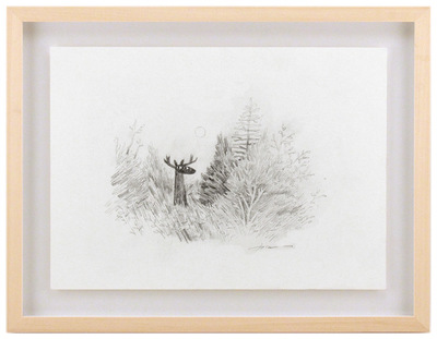 Deer in Woods, Jon Klassen