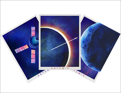 NASA - Artemis Bundle [PRINT], Akiko Stehrenberger