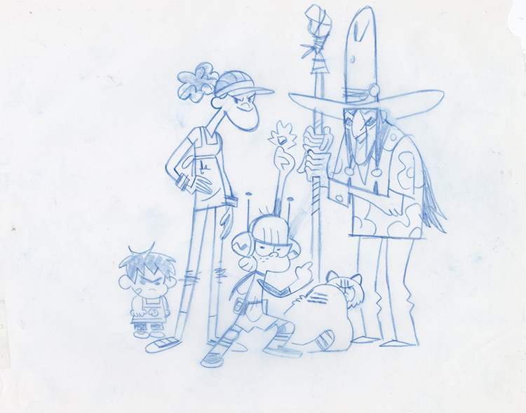 Kid Cosmic Early Development for "Kid From Earth" 2 Nucleus