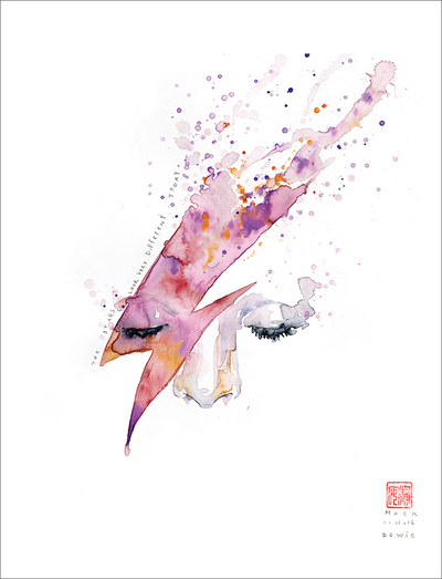The Stars Look Very Different Today (Bowie), David Mack