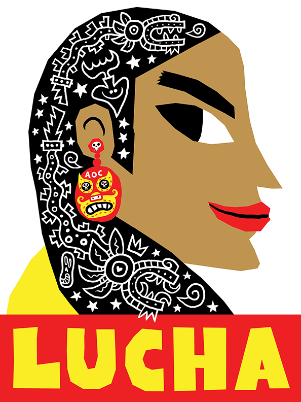 LUCHA Collaboration (Silkscreen), Jorge R. Gutiérrez & Sandra Equihua 